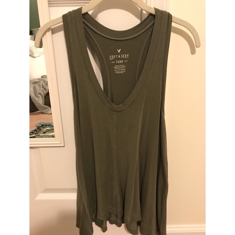 Soft and sexy v-neck tank top